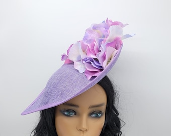 Hot Pink Fuchsia Fascinator Hat