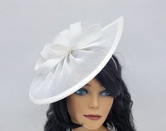 White Fascinator Hat