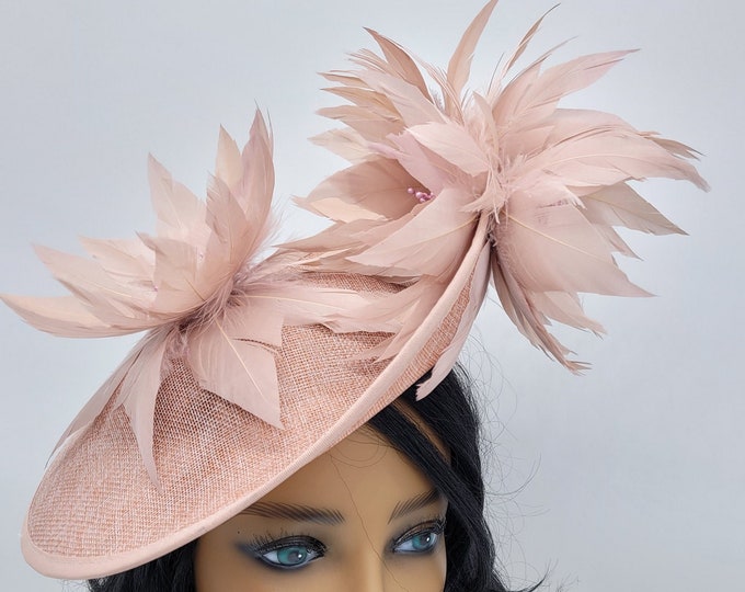 Blush Fascinator