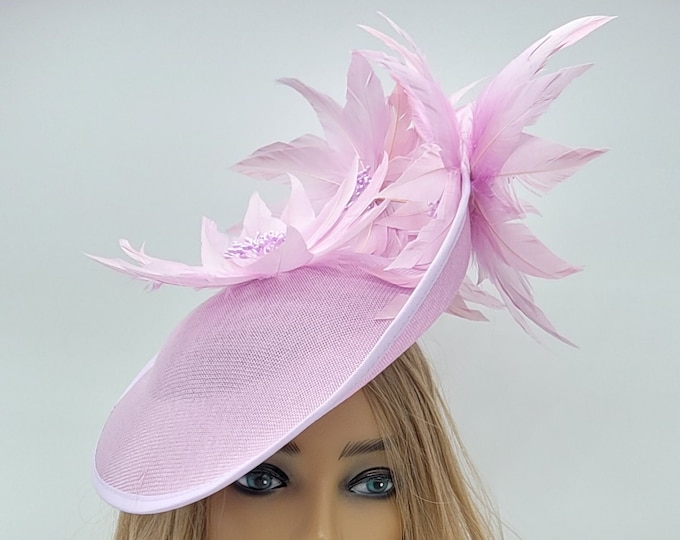 Lilac/Lavender Kentucky Derby Fascinator - Lavender Wedding Hat , Race Hat, Bridal Shower, Church Hat, Easter Hat