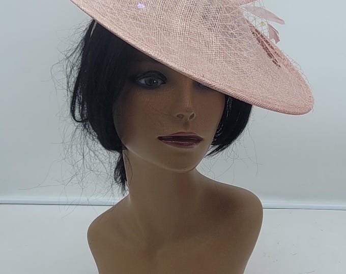 Blush Fascinator