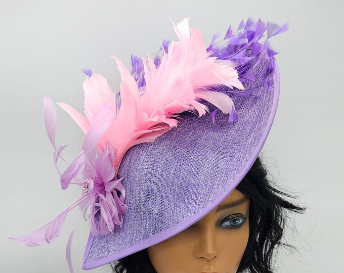 Lilac Purple Kentucky Derby Fascinator