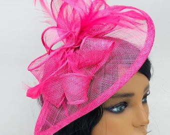 Hot Pink Fascinator Hat