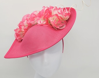 Hot Pink Fascinator Hat