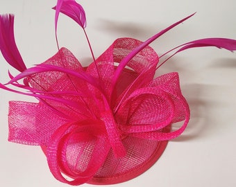 Fuchsia Got Pink Fascinator Hat
