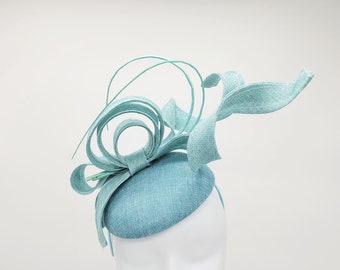 Turquoise Blue Fascinator Hat