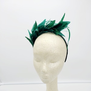 Green Kentucky Derby Hat, St Patrick&#39;s Day Hat, Kelly Green Hat, Church Hat, Race Hat
