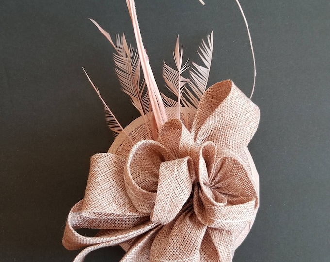 Blush Fascinator