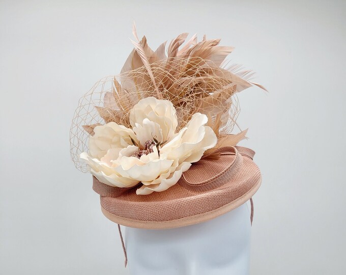 Blush Fascinator