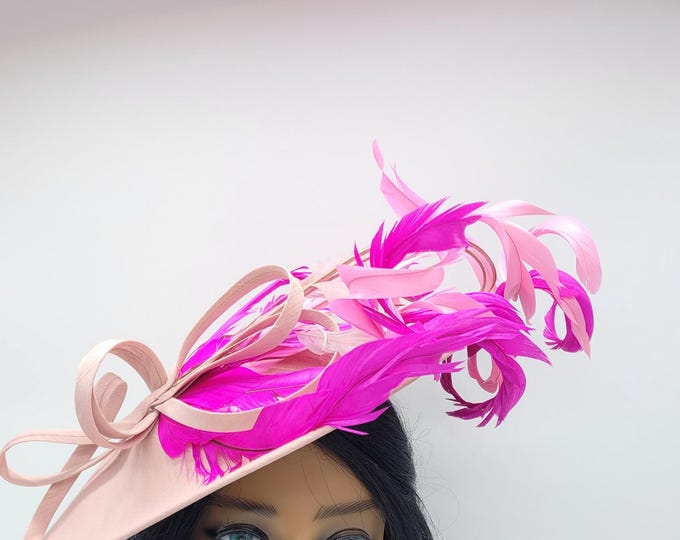Blush Fascinator