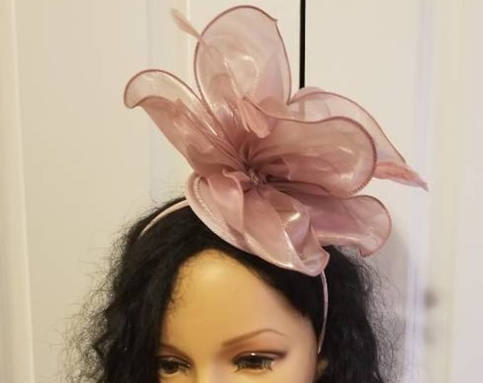 Pale Pink Fascinator Hat