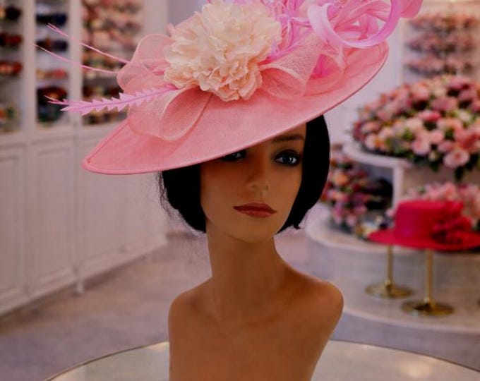 Pink Kentucky Derby Fascinator Hat