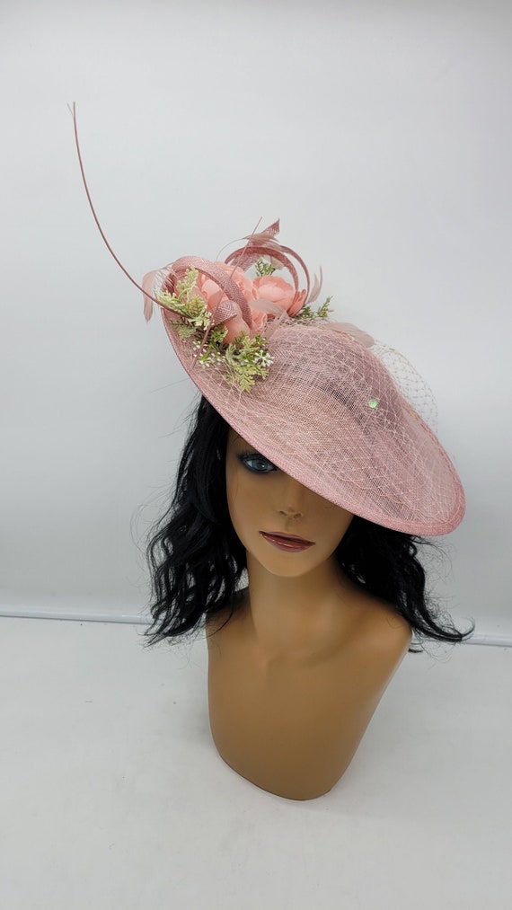 Buy Blush Pale Pink Fascinator Wedding Hat Kentucky Derby Hat Race Hat Tea Party Hat Church Hat Easter Hat Online in India Etsy
