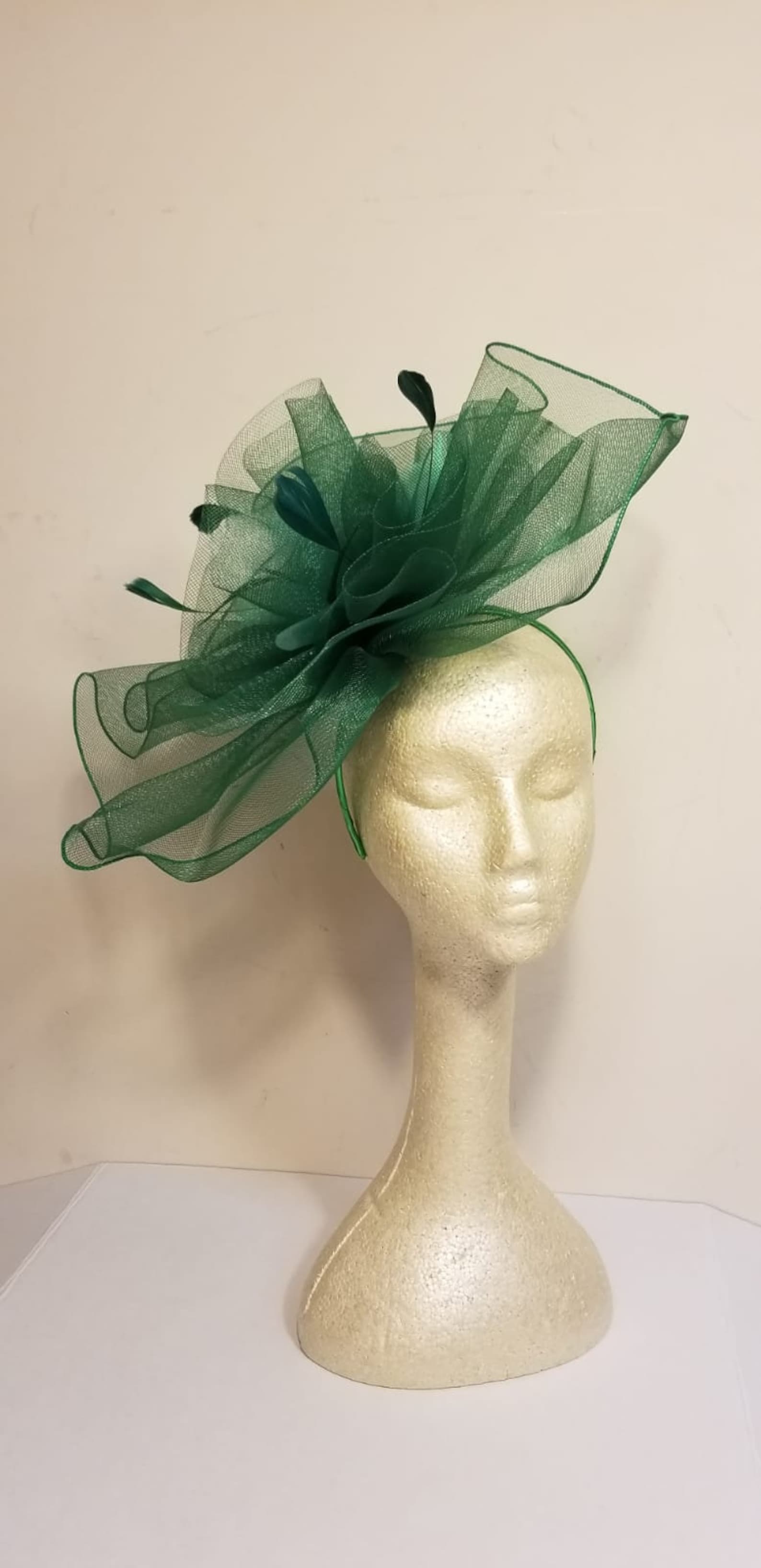 Green Kentucky Derby Hat St Patrick's Day Hat Kelly Etsy