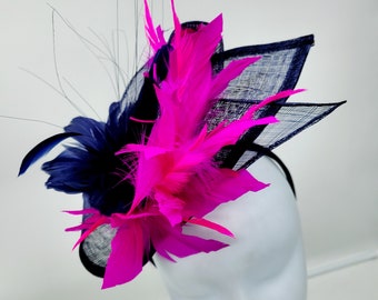 Blue Fascinator