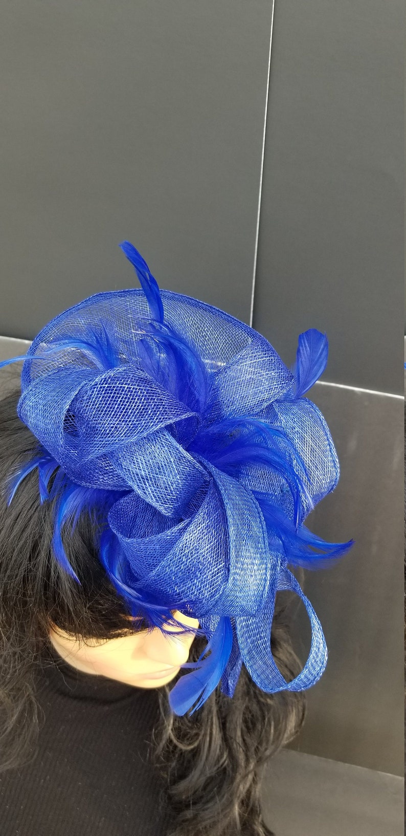 Pink Kentucky Derby Fascinator Wedding Hat Easter Hat Race Etsy