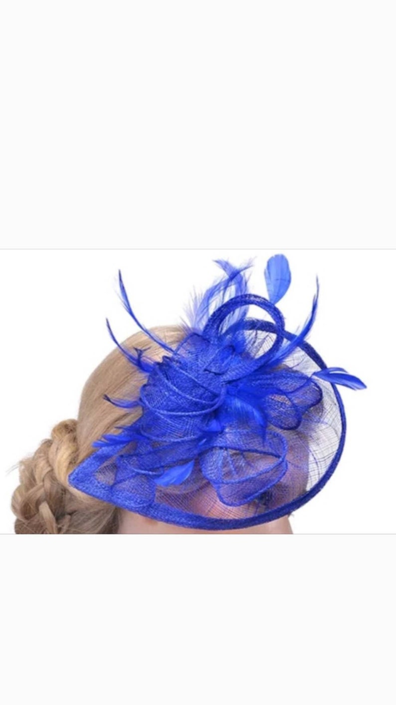 Pink Kentucky Derby Fascinator Wedding Hat Easter Hat Race Etsy