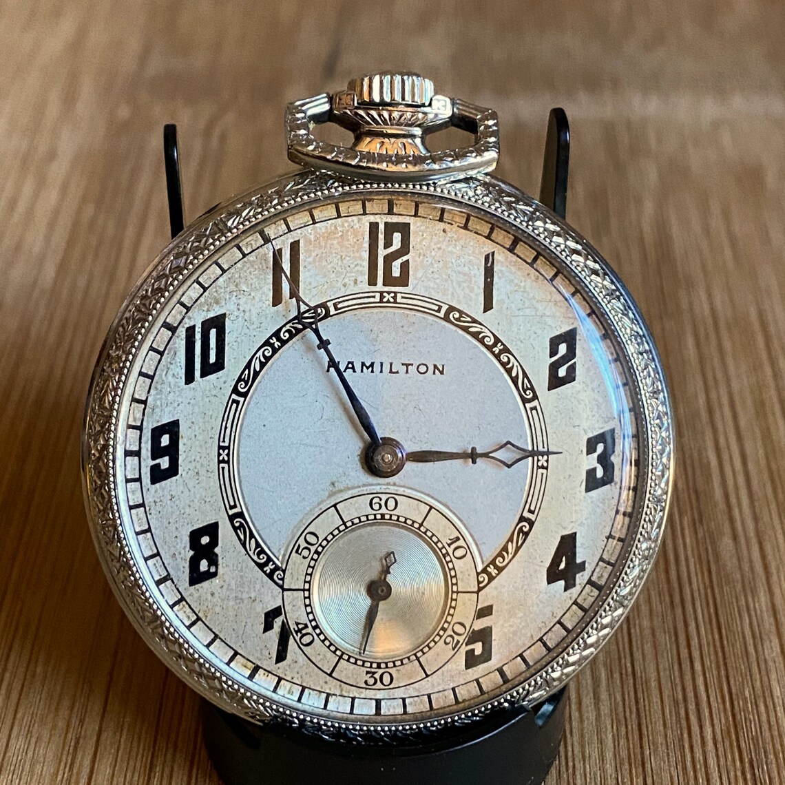 1923 Hamilton Grade 912 17 Pocket Watch with 14Km WGF Hamilton Etsy