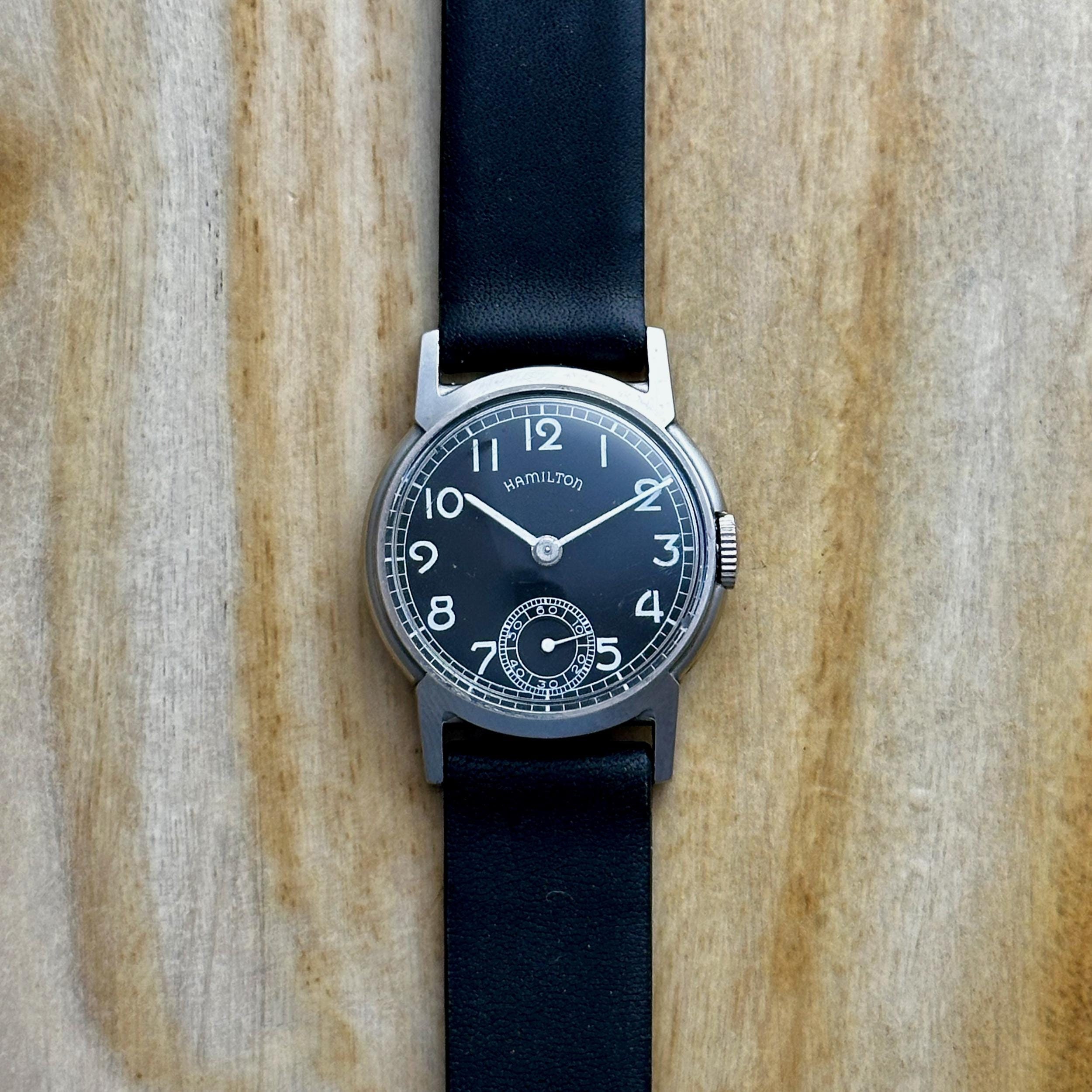 1941 Hamilton Lexington Wrist Watch, 1st Hamilton Stainless Steel