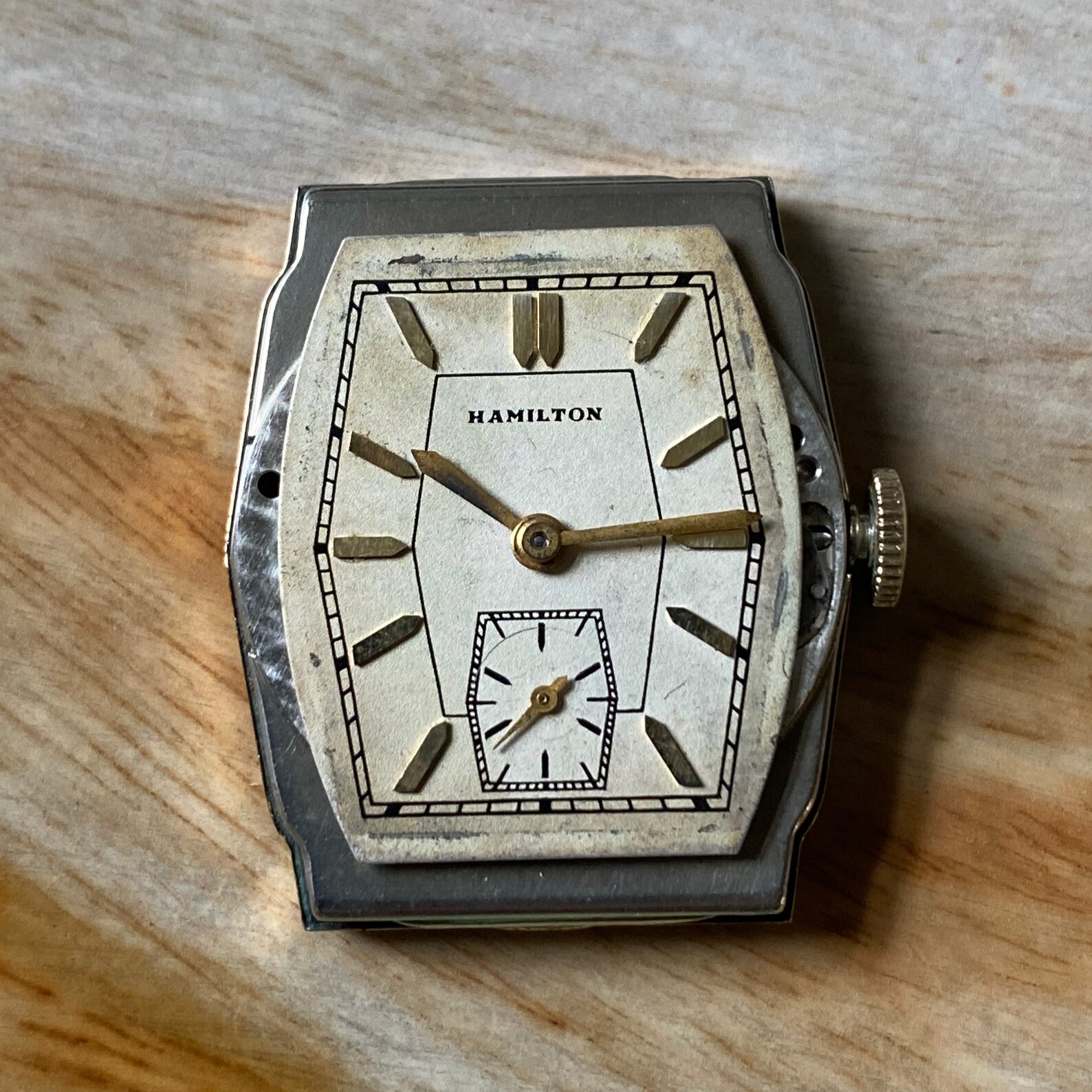 1935 Hamilton Turner Wrist Watch 10K Goldfiled case 987F Etsy