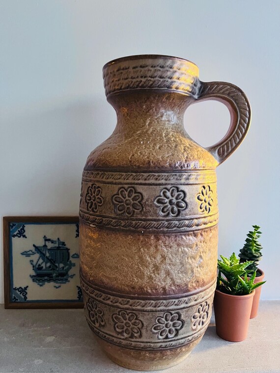 Vintage West Germany Bay Vase 661-40 - Etsy