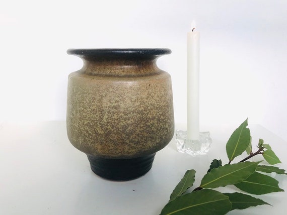Great vase by Vest Keramiek Dutch Pottery NK1 Mid Century van Wourden