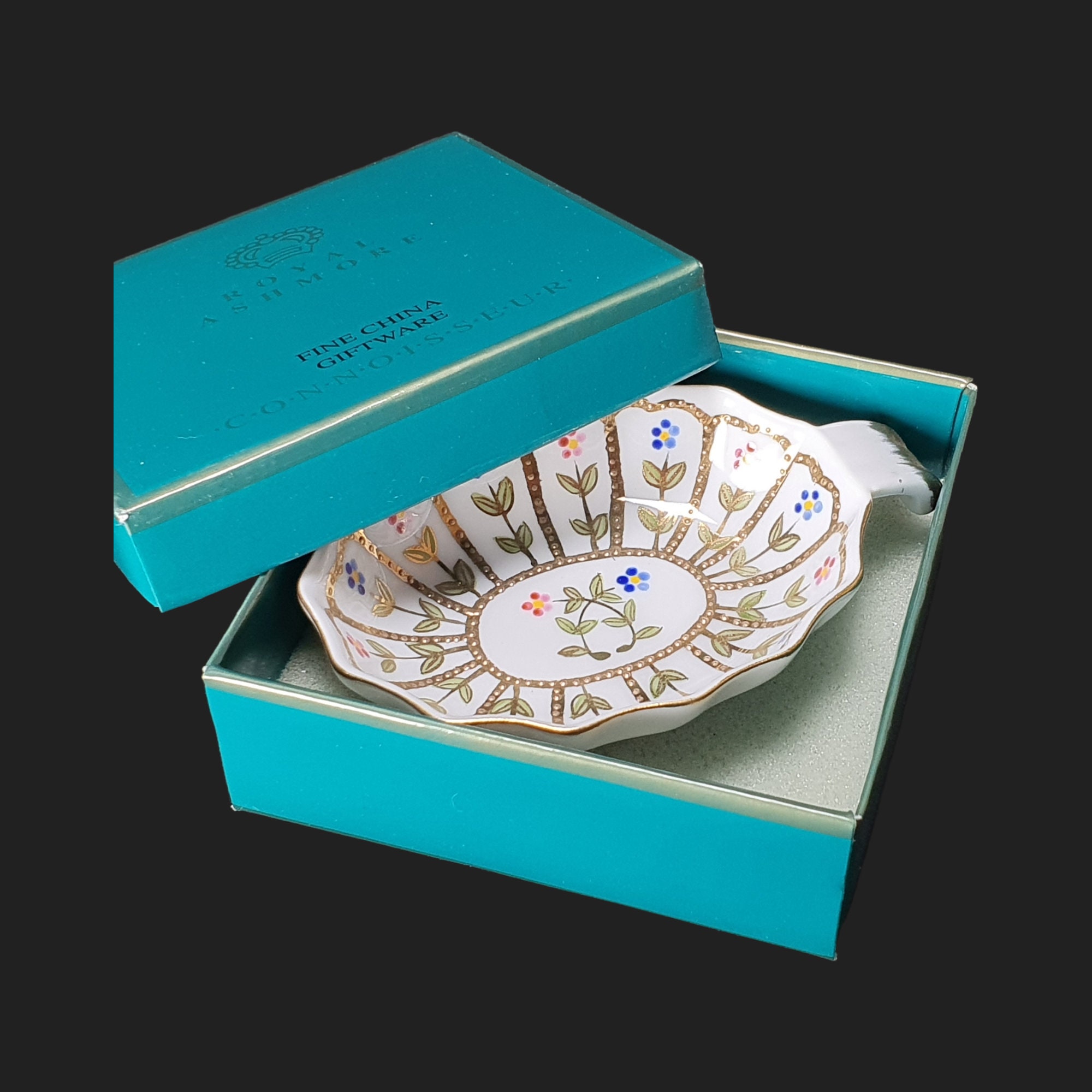 Royal Ashmore Fine Bone China Connoisseur Boxed Hand Painted Etsy
