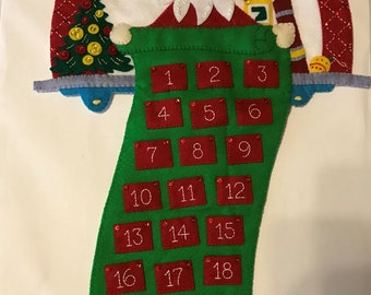 Bucilla Elf on the Shelf Advent Calendar **COMPLETED**