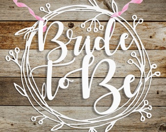 Bride to Be 12in. Chair Sign, Bridal Shower Gifts, Bridal Shower sign, Engagement, bridal shower ideas, bridal - Cheap Shipping!