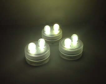 3 lumini LED Dual-Brite (set da 3) per cartello Mr e Mrs, bianco caldo - spedizione GRATUITA