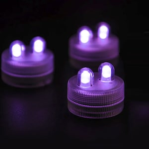 3 velas LED de doble brillo en color lavanda y morado (juego de 3) para letrero de Sr. y Sra., decoración de mesa para enamorados. ENVÍO GRATIS