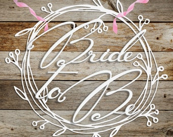 Bride to Be 12in. Chair Sign, Bridal Shower Gifts, Bridal Shower sign, Engagement, bridal shower ideas, bride to be sign - Cheap Shipping!