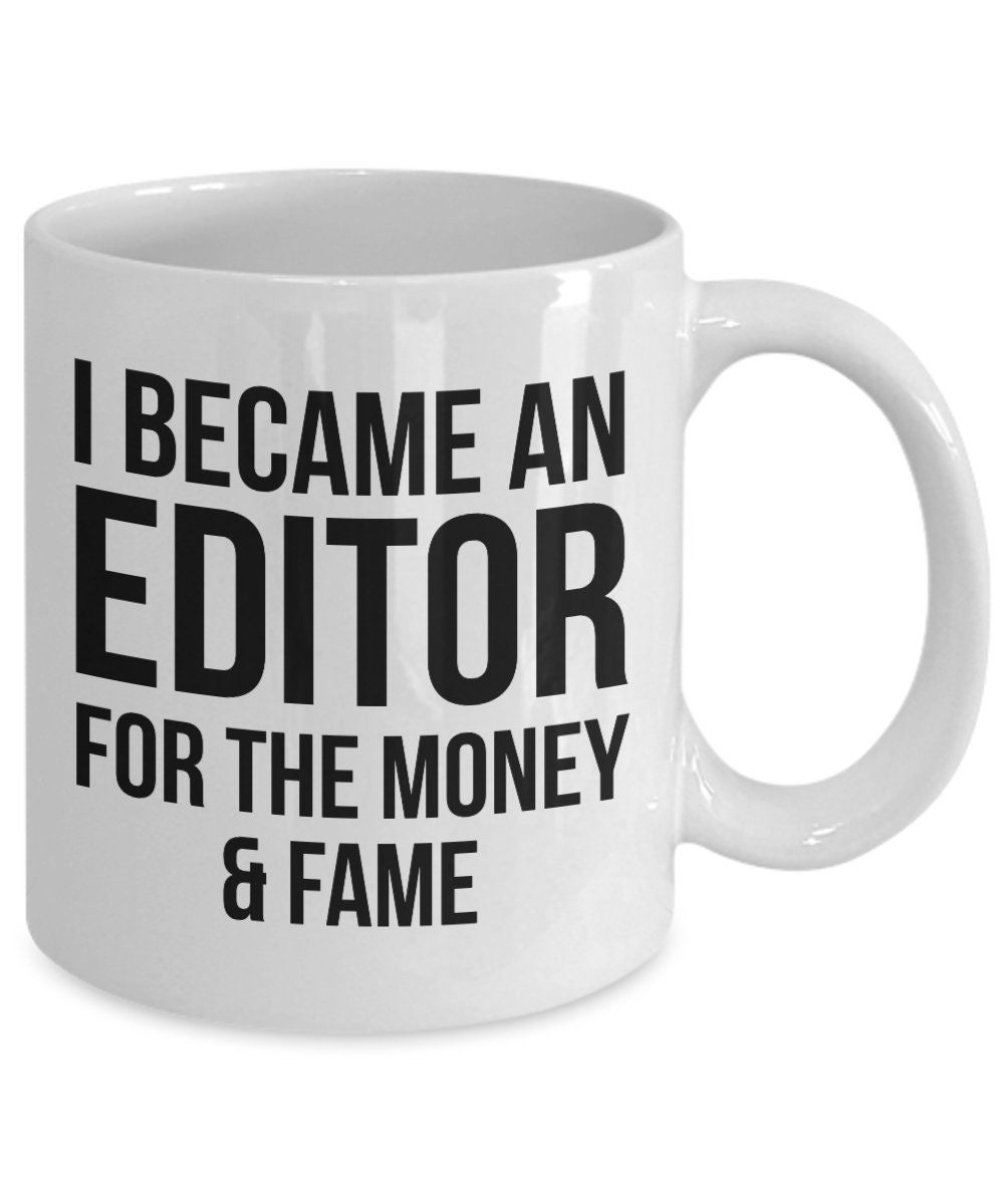 Editor Gift Editor Mug Gift for Editor Editing Mug Editing Etsy