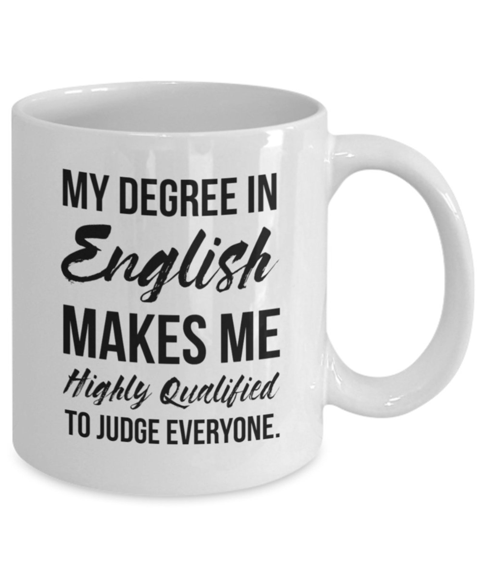 English Teacher Giftenglish Teacher Mug English Degree Etsy