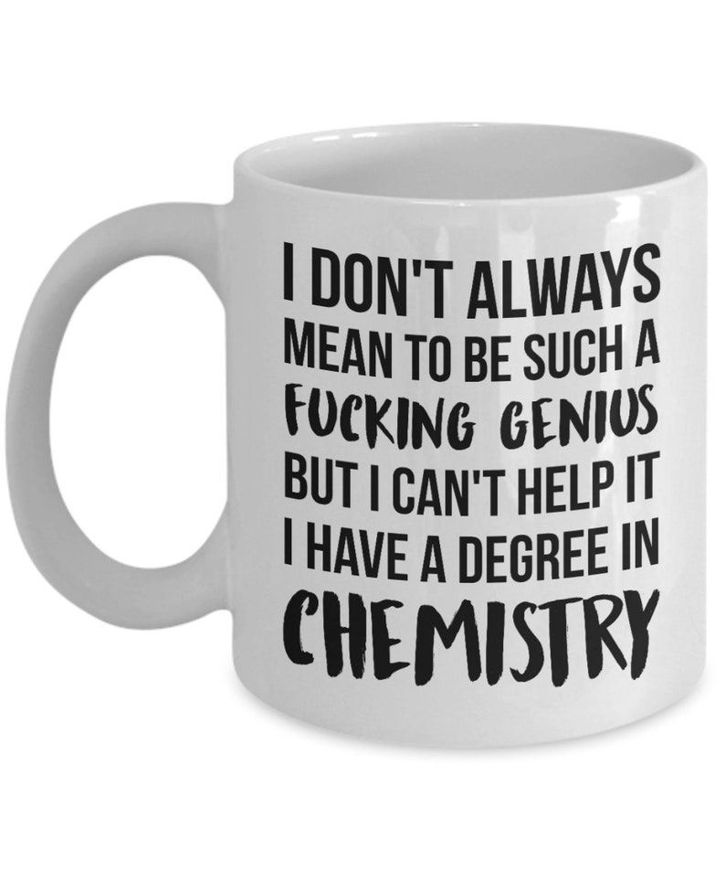 Chemistry Gift Chemist Mug Chemist Gift Gift for Chemist Etsy