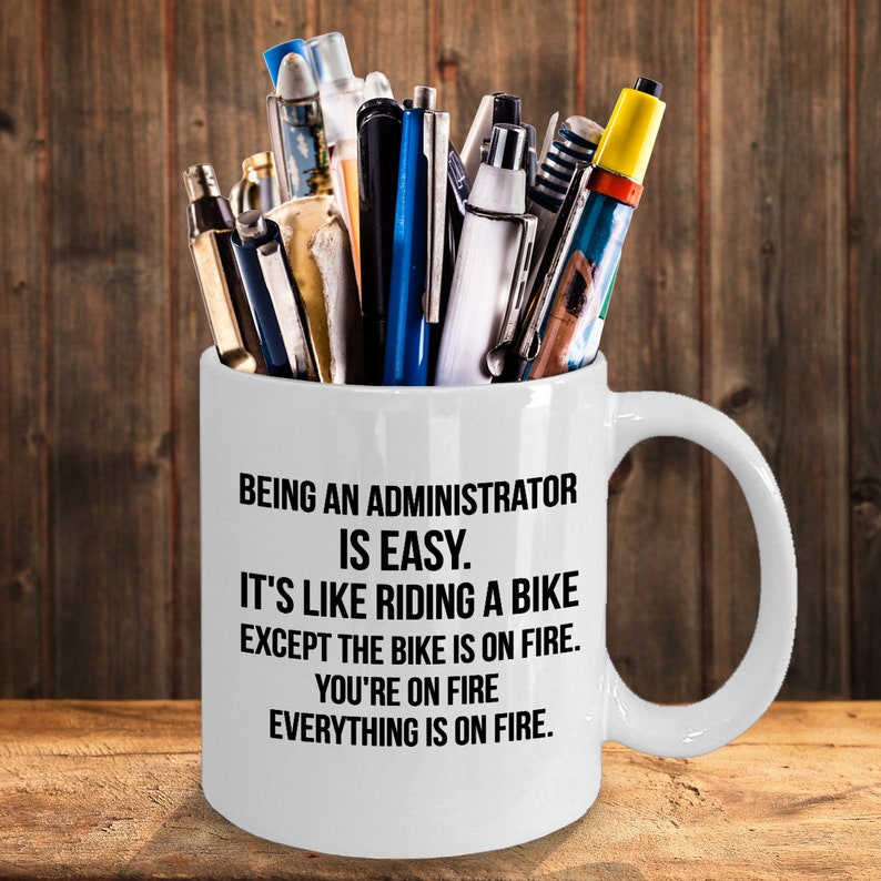 Administrator Mug Administrator Gift Gift for Administrator Etsy