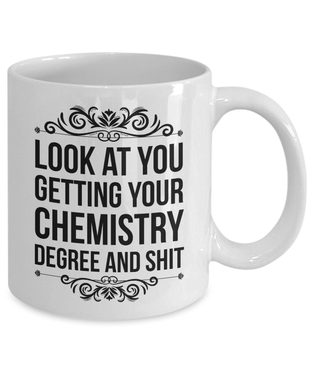 Chemistry Graduation Chemistry Gift Chemist Mug Chemist Etsy