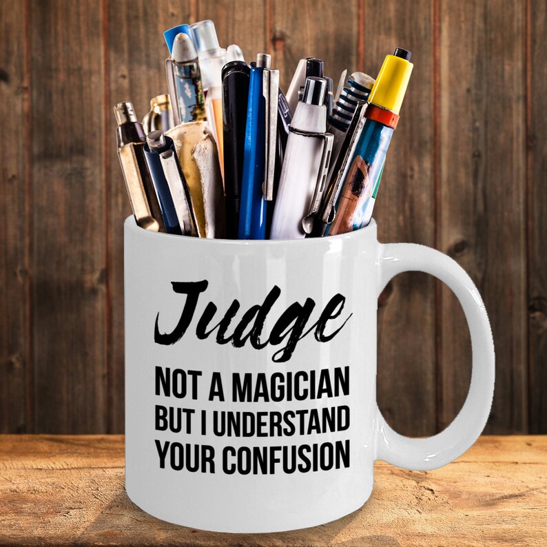 Judge Gift Judge Mug Gift for Judge Personalized Judge Etsy