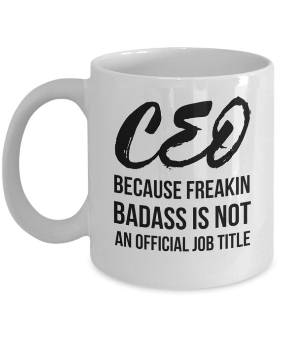Ceo Gift Ceo Mug Entrepreneur Mug Entrepreneur Gift Ceo | Etsy