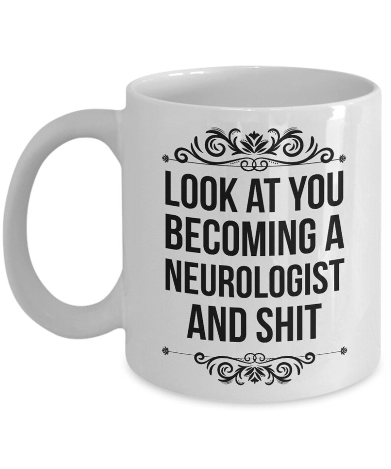 Neurologist Gift Neurology Graduation Gift Neurologist Mug Etsy