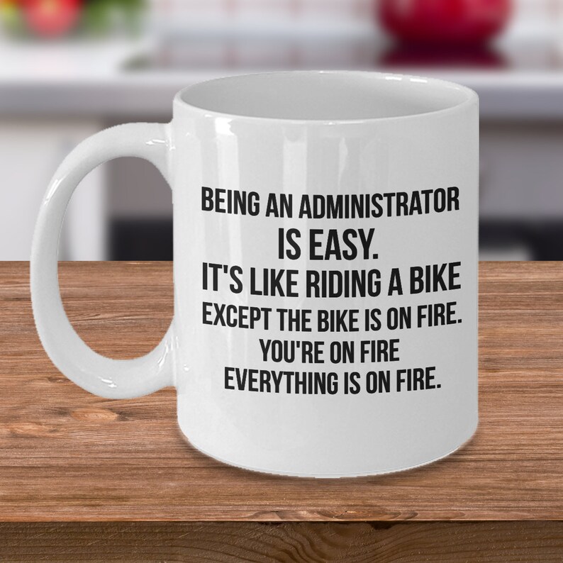 Administrator Mug Administrator Gift Gift for Administrator Etsy