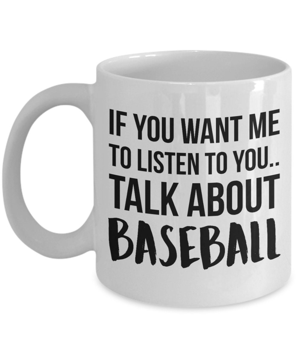 Baseball Mug Baseball Gift Baseball Coach Funny Baseball Etsy