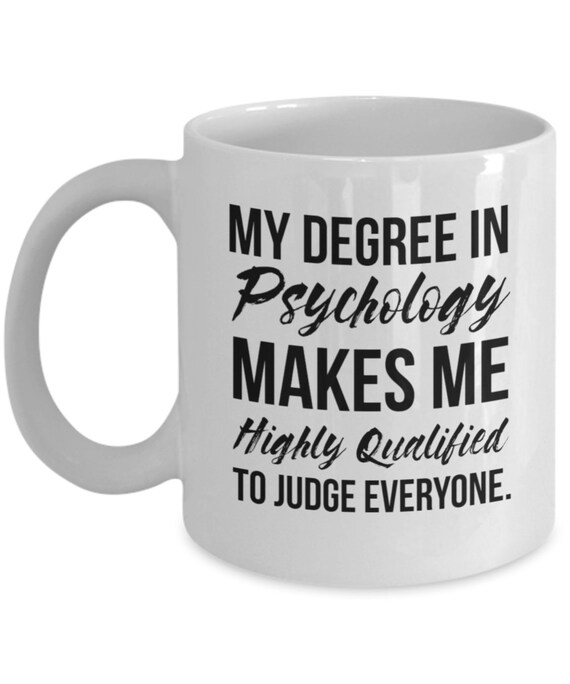 Psychology Gift Psychology Mug Psychologist Mug Etsy