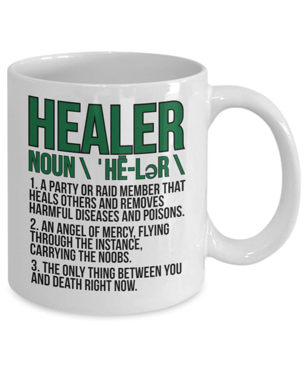 Wow Mug Healer Mug Funny Wow Mug World of Warcraft Healer Etsy
