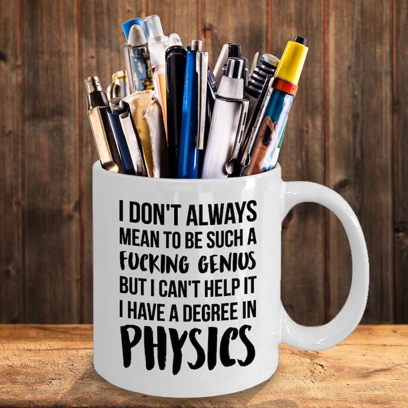Physics Graduation Gift Physics Gift Physicist Mug Etsy