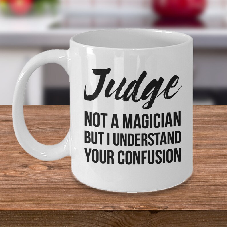 Judge Gift Judge Mug Gift for Judge Personalized Judge Etsy