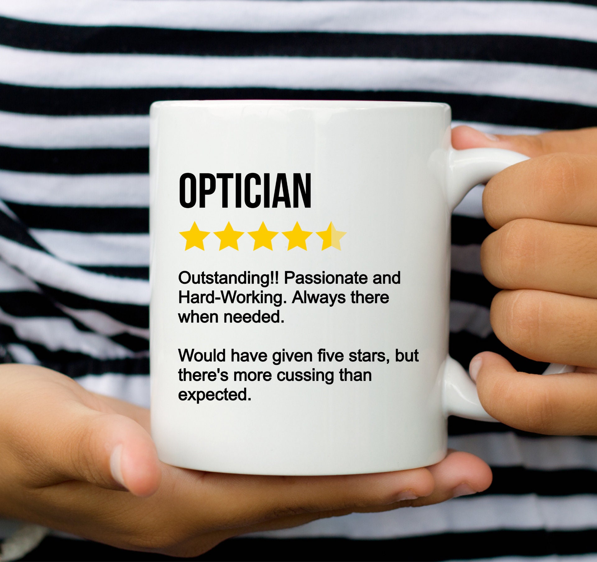 Optician Review Optician Mug Optician Gift New Optician Etsy