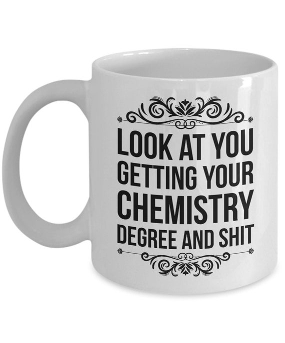 Chemistry Graduation Chemistry Gift Chemist Mug Chemist Etsy
