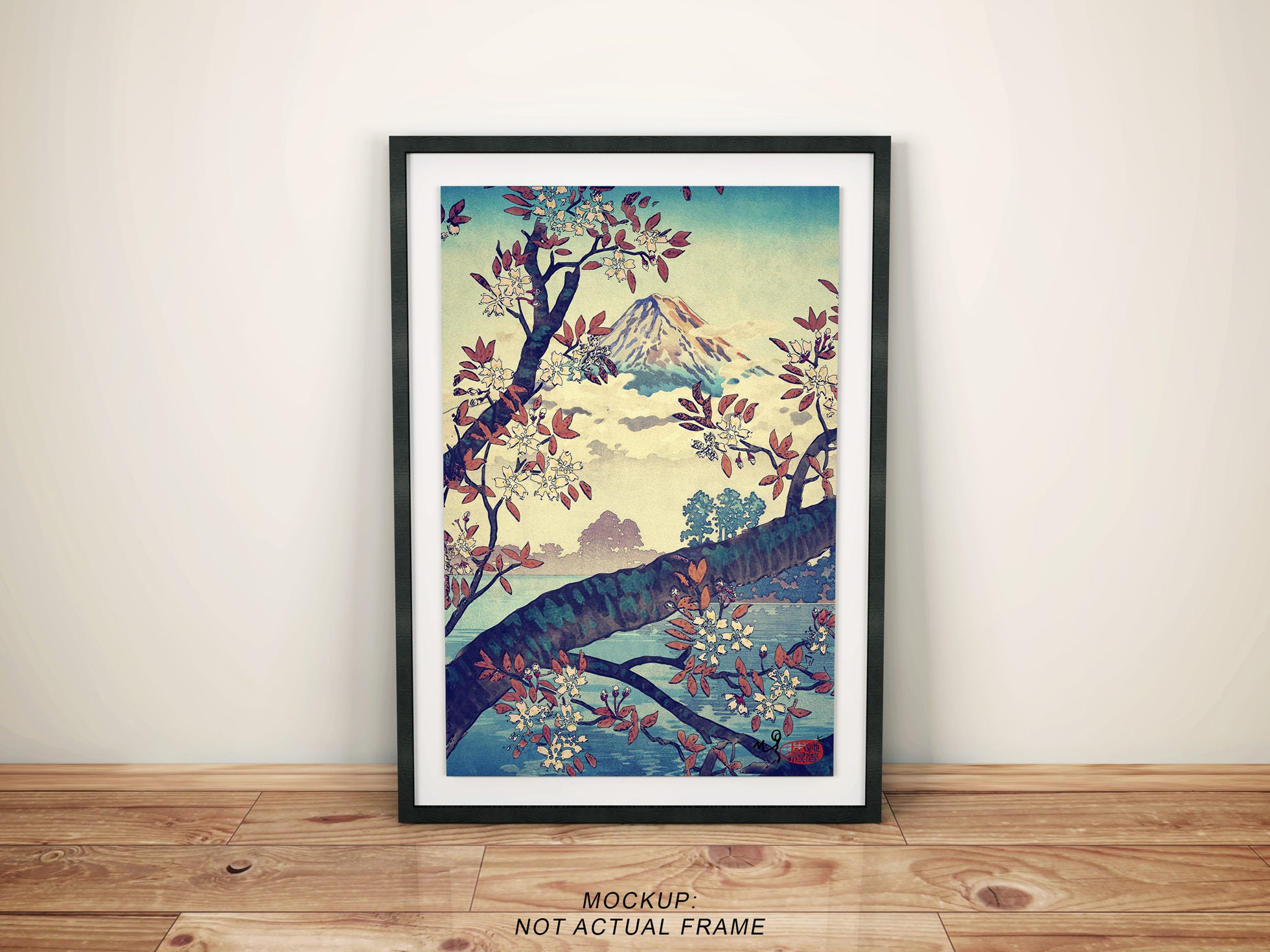 Vintage Japanese / Wall Home Decor / Ukiyo-e Art Print / - Etsy