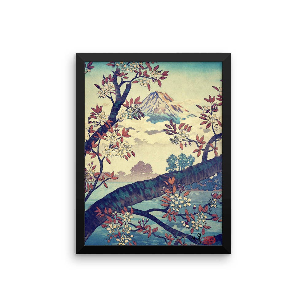 Vintage Japanese / Wall Home Decor / Ukiyo-e Art Print / - Etsy